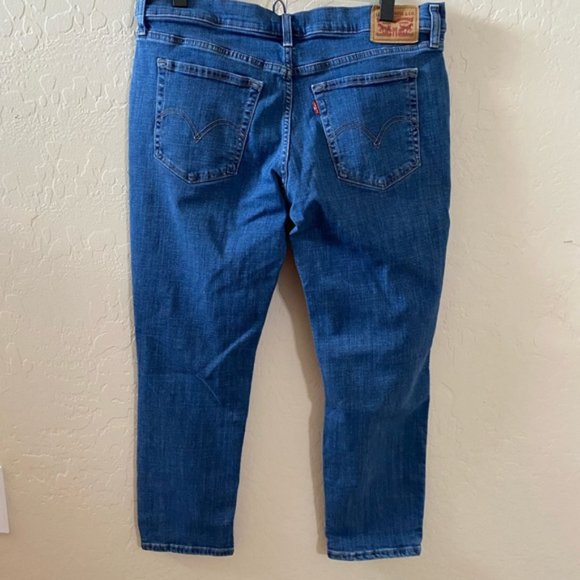 Levi’s boyfriend crop size 31 runs large 36 Waist - Picture 2 of 11